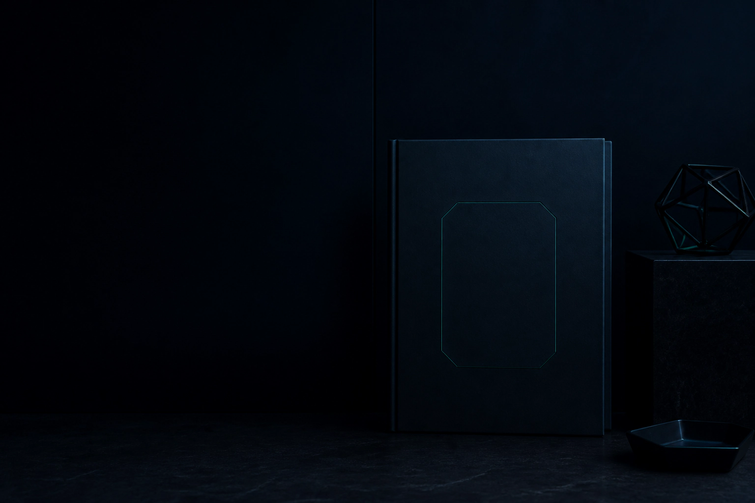 The same document now dark and closed.